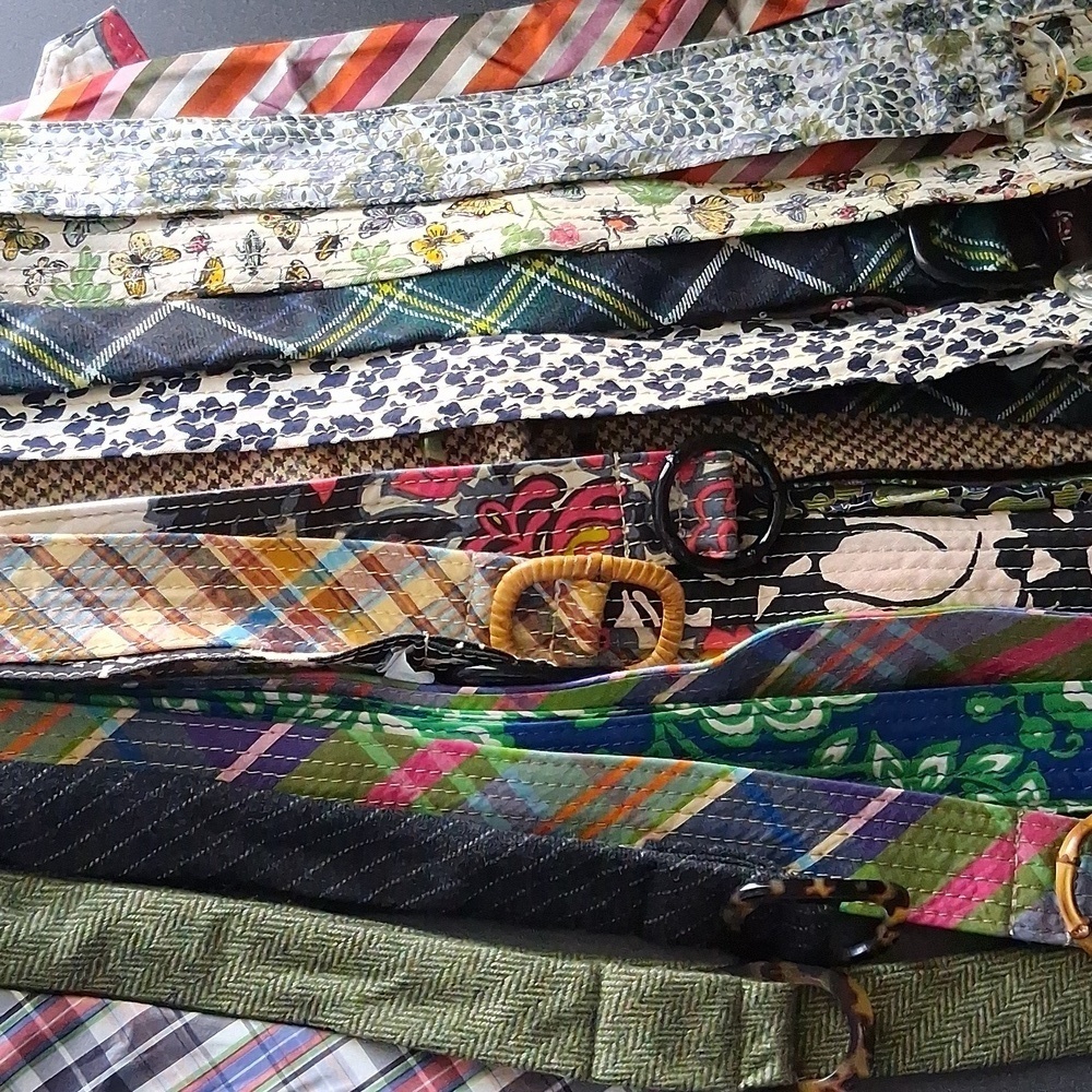 J.Crew M/L Cotton Spandex Multicolored Floral Belt New! Message W/ Requests! - Picture 5 of 8